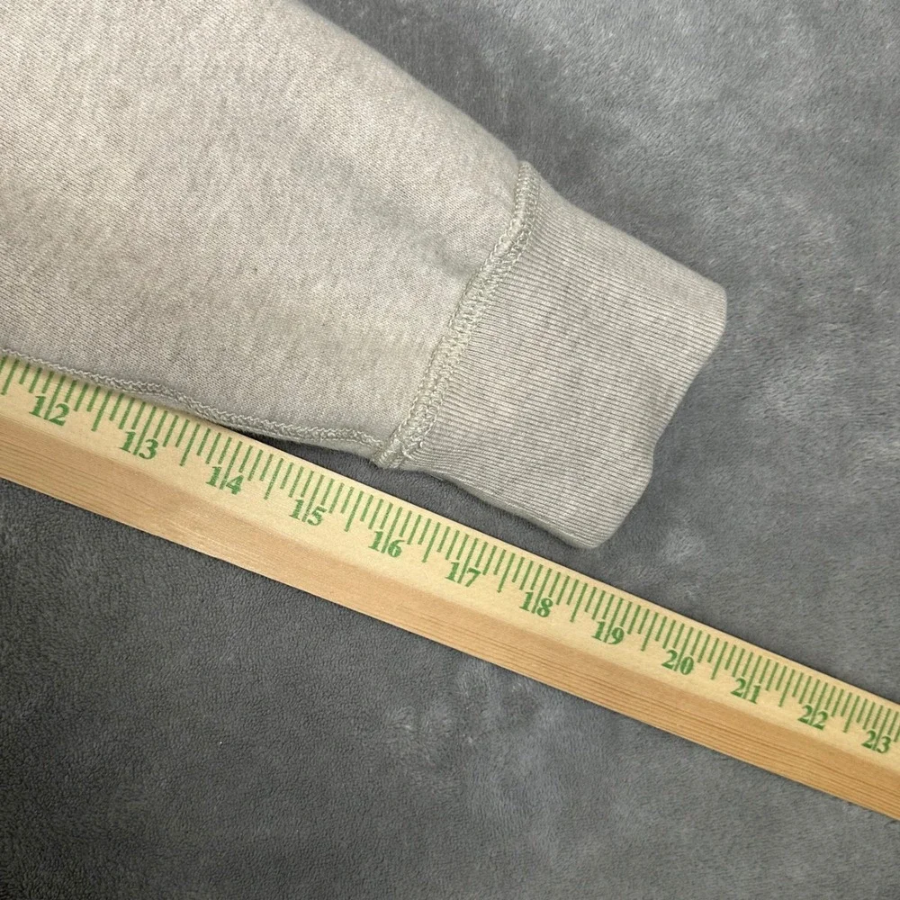 Polo Ralph Lauren Mens XL Oatmeal Heather Full Zip Waffle Lined Fleece Hoodie